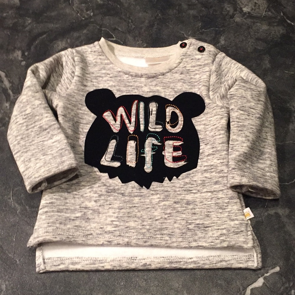Rosie Pope Baby Wild Life 🐻 Sweatshirt